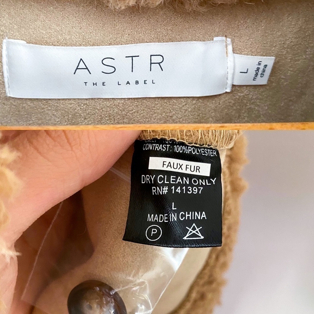 ASTR Teddi Jacket‎ Large - Picture 6 of 10